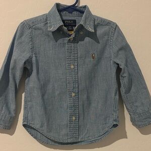 Polo by Ralph Lauren Kids Light Blue Button Down Shirt